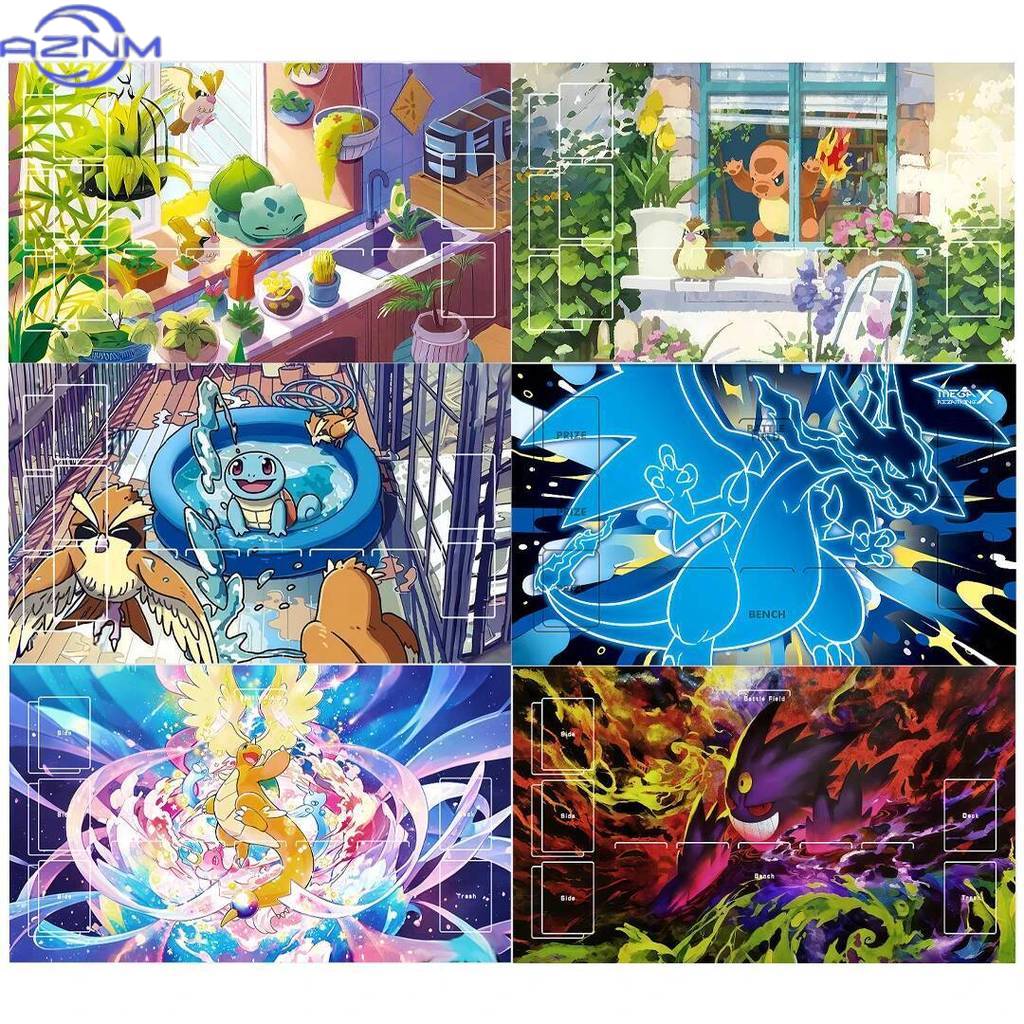 Door Mat Blank - Pokemon Adventure Scene TCG Spielmatte, Wasserdichte