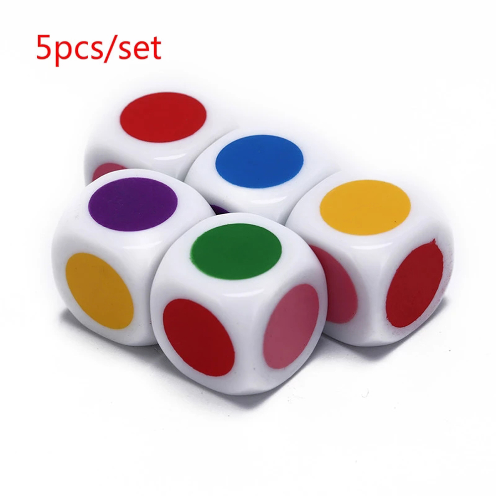 Puzzle Blank White - Hochwertige 5-teilige Puzzle-Spielwürfel aus Acryl, weiße