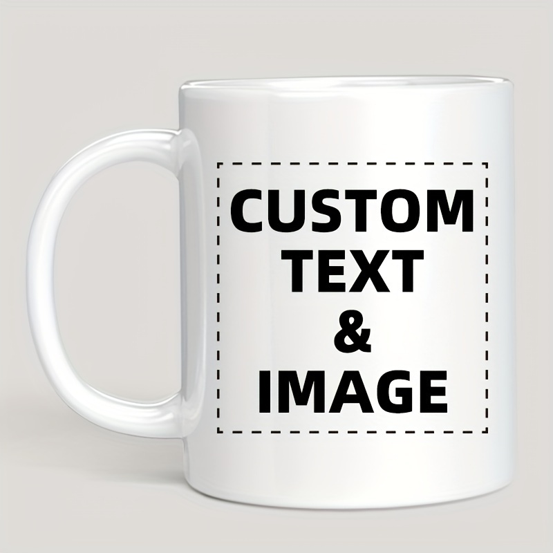 Personalisierte Foto- & Text-/ – Sublimation Mug White Bewertung und Preis
