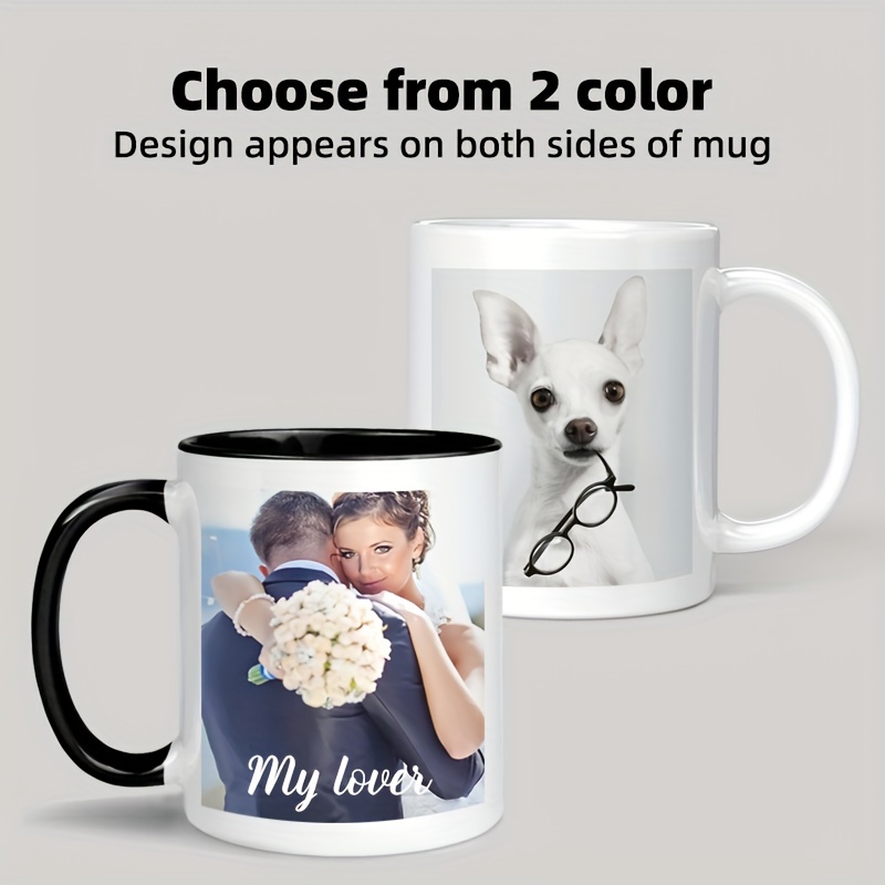 Personalisierte Foto- & Text-/ – Sublimation Mug White Bewertung und Preis