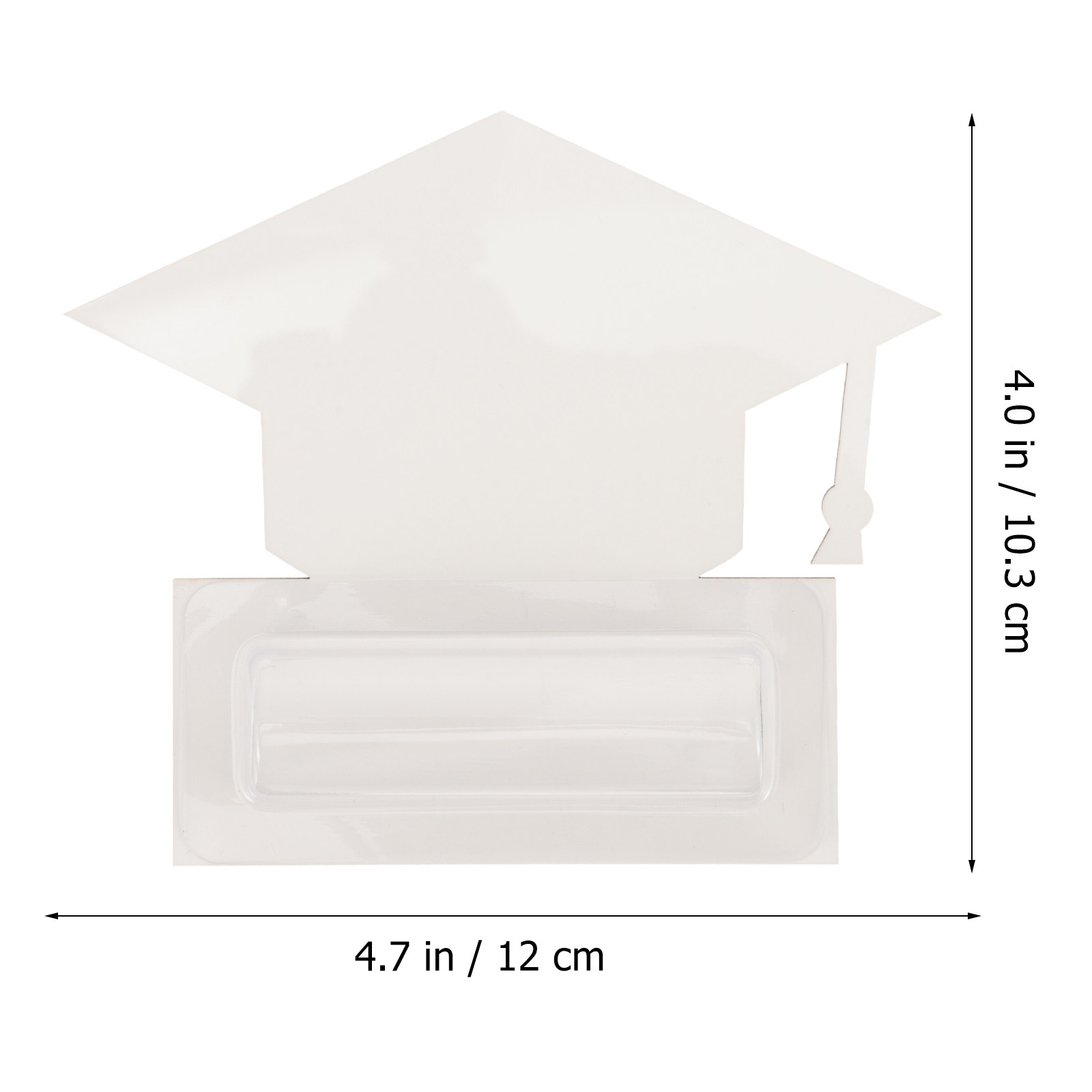 2 Stück Geschenkkarten in Form – Hat Sublimation Blank Bewertung und Preis