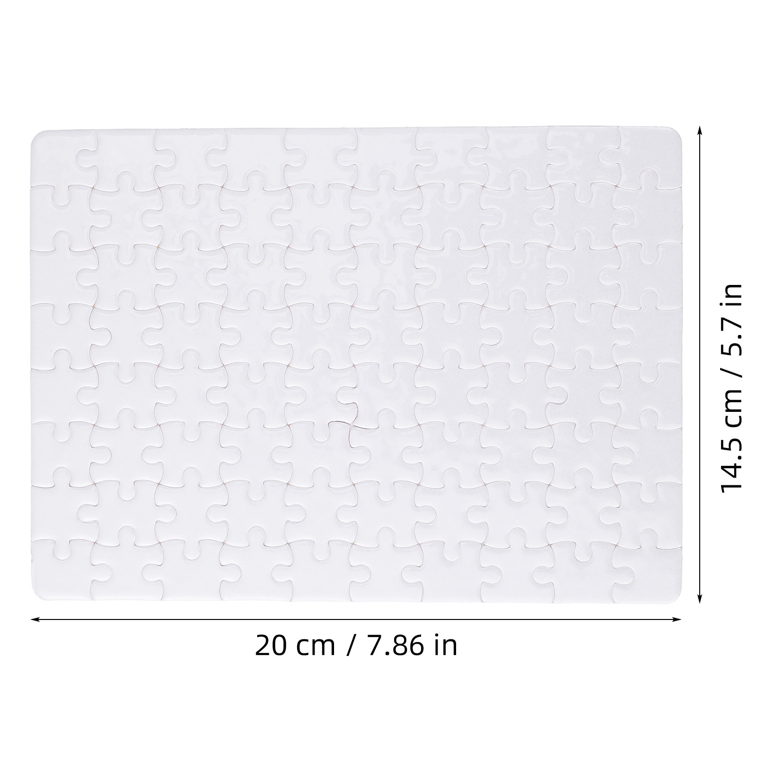 Leere Puzzlebögen – 4 Stück we – Puzzle Blank White Bewertung und Preis