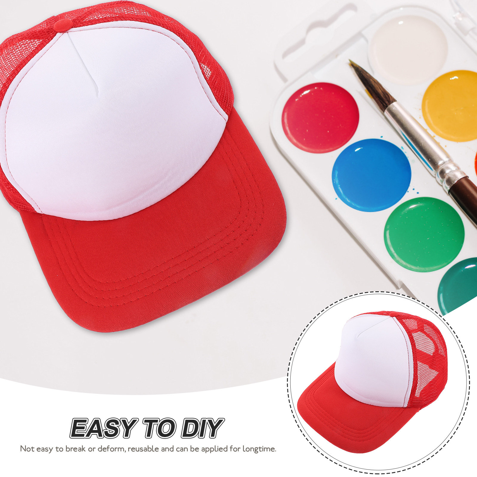 10 Stück leere Baseballkappen, – Hat Sublimation Blank Bewertung und Preis
